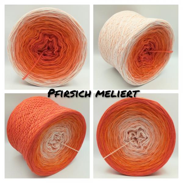 (ab 0,016€/Meter) Pfirsich meliert